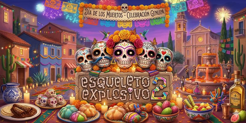 Esqueleto Explosivo 2 è una video slot originale di Thunderkick